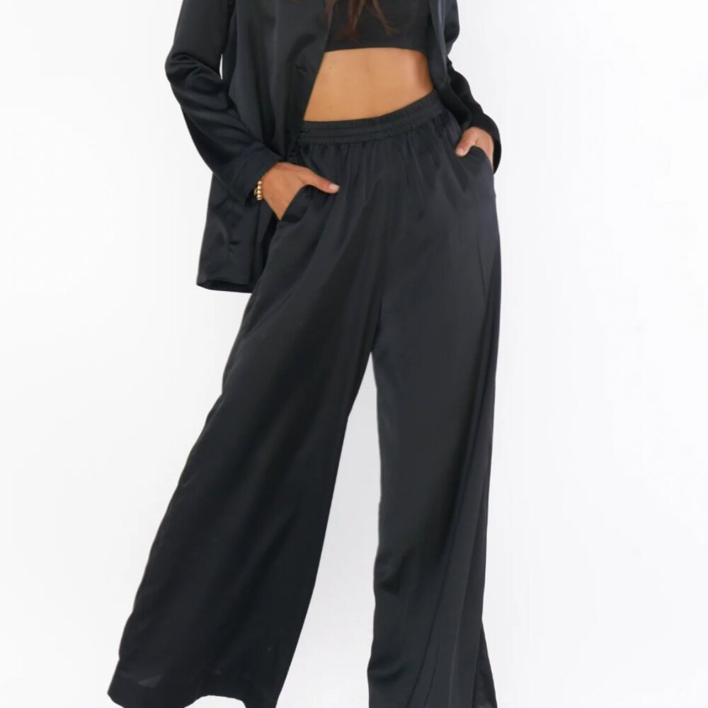 Show Me Your Mumu Irwin Satin Pants - Picture 3 of 3